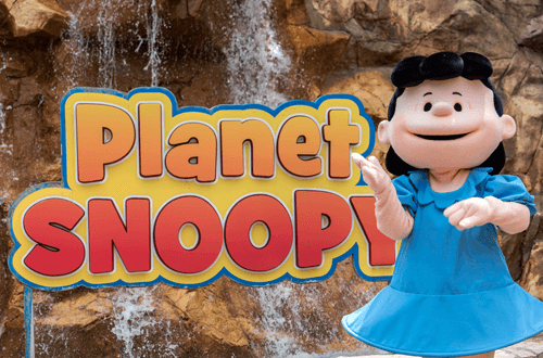 Worlds of Fun Planet Snoopy Kids Rides
