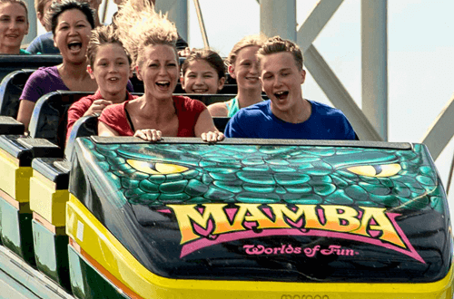Worlds of Fun Coasters and Thrill Rides