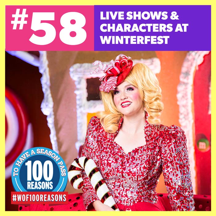 Live Shows & Characters At WinterFest